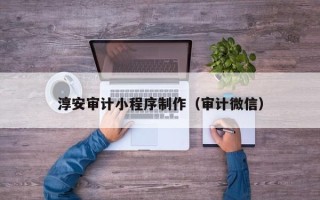博尔塔拉淳安审计小程序制作（审计微信）